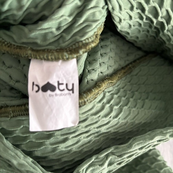 Booty by Brabants Croco Legging Olive Green size OS - Picture 6 of 8